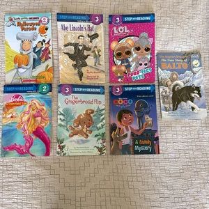 Step Into Reading Books Levels 2 & 3